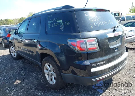 2013 GMC Acadia Sle-2 from USA, damaged, VIN 1GKKVPKD9DJ263689